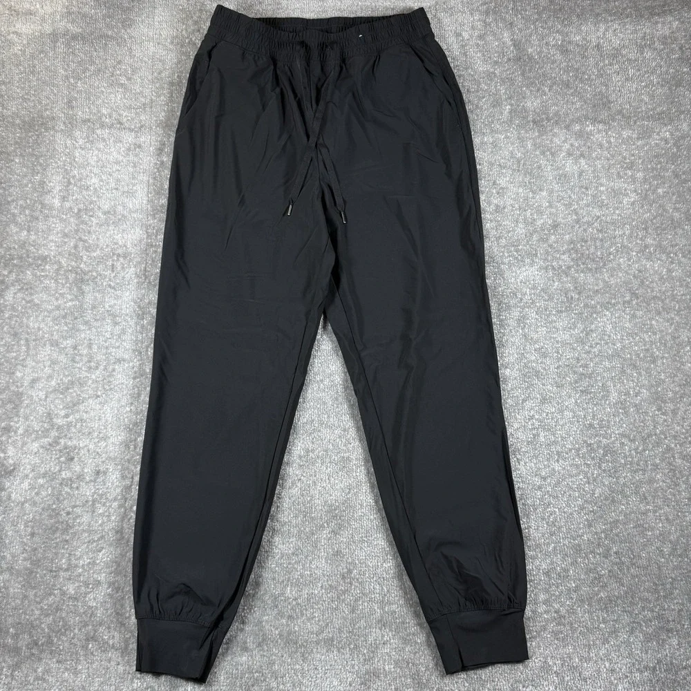 Old Navy Joggers Women's Small Black SleekTech Go-Dry Athleisure Performance